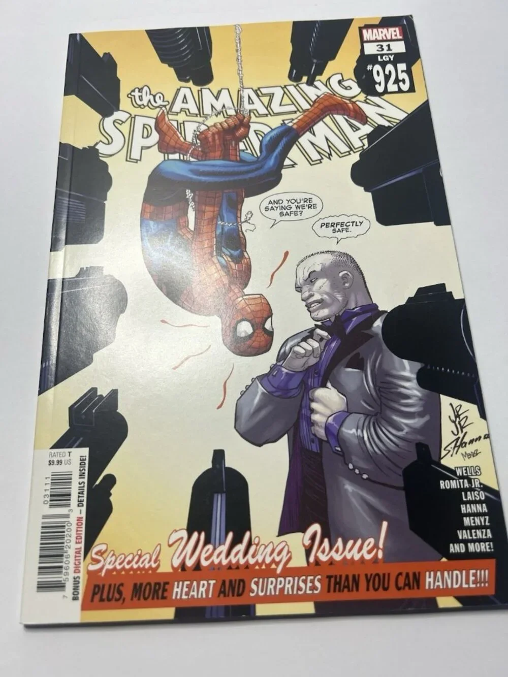 Amazing Spider-Man # 31 LGY 925 NM Marvel Comic Book Venom Carnage 2 Comic Book